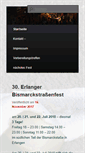 Mobile Screenshot of bismarckstrassenfest.de